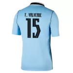 Uruguay Federico Valverde 15 Fodboldtrøje Herre Hjemmebane VM 2026