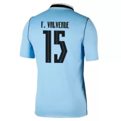Uruguay Federico Valverde 15 Fodboldtrøje Herre Hjemmebane VM 2026 Uruguay Federico Valverde 15 Fodboldtrøje Herre Hjemmebane VM 2026