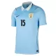 Uruguay Federico Valverde 15 Fodboldtrøje Herre Hjemmebane VM 2026