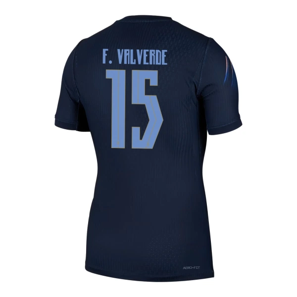 Uruguay Federico Valverde 15 Fodboldtrøje Herre Udebane VM 2026 Uruguay Federico Valverde 15 Fodboldtrøje Herre Udebane VM 2026