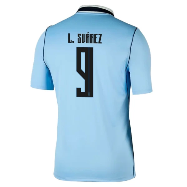 Uruguay Luis Suárez 9 Fodboldtrøje Herre Hjemmebane VM 2026 Uruguay Luis Suárez 9 Fodboldtrøje Herre Hjemmebane VM 2026
