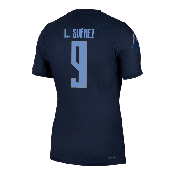 Uruguay Luis Suárez 9 Fodboldtrøje Herre Udebane VM 2026