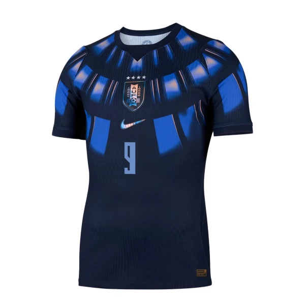 Uruguay Luis Suárez 9 Fodboldtrøje Herre Udebane VM 2026