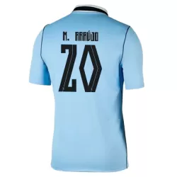 Uruguay Maximiliano Araujo 20 Fodboldtrøje Herre Hjemmebane VM 2026