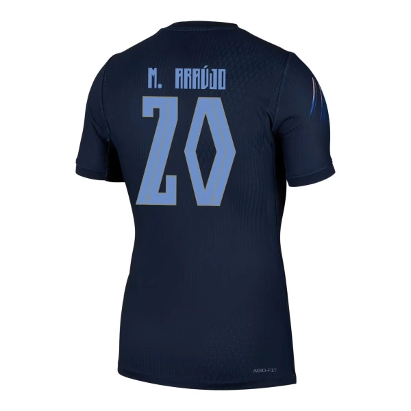 Uruguay Maximiliano Araujo 20 Fodboldtrøje Herre Udebane VM 2026