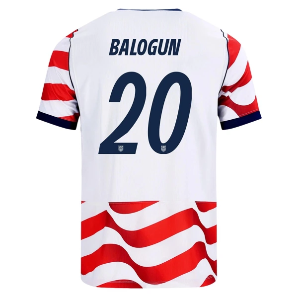 USA Balogun 20 Fodboldtrøje Herre Hjemmebane VM 2026
