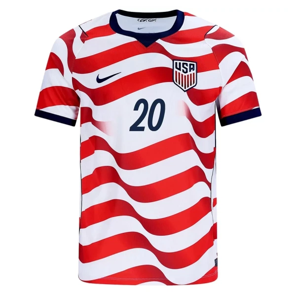 USA Balogun 20 Fodboldtrøje Herre Hjemmebane VM 2026