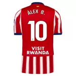 Atlético Madrid Alex B. 10 Fodboldtrøje Herre Hjemmebane 26/27