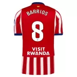 Atlético Madrid Barrios 8 Fodboldtrøje Herre Hjemmebane 26/27