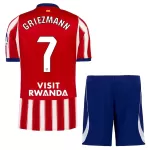 Atlético Madrid Griezmann 7 Fodboldtrøje Børn Hjemmebane 26/27
