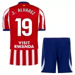 Atlético Madrid J. Alvarez 19 Fodboldtrøje Børn Hjemmebane 26/27