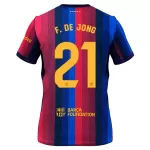 FC Barcelona Frenkie de Jong 21 Fodboldtrøje Herre Hjemmebane 26/27