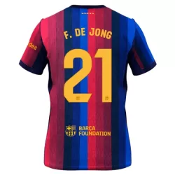 FC Barcelona Frenkie de Jong 21 Fodboldtrøje Herre Hjemmebane 26/27