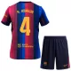 FC Barcelona R. Araujo 4 Fodboldtrøje Børn Hjemmebane 26/27 FC Barcelona R. Araujo 4 Fodboldtrøje Børn Hjemmebane 26/27