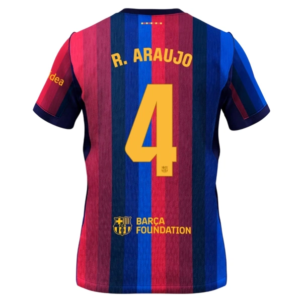 FC Barcelona R. Araujo 4 Fodboldtrøje Herre Hjemmebane 26/27