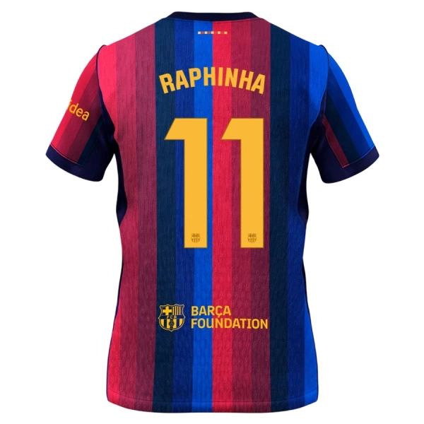FC Barcelona Raphinha 11 Fodboldtrøje Børn Hjemmebane 26/27