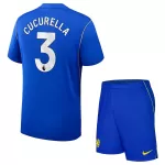 Chelsea Cucurella 3 Fodboldtrøje Børn Hjemmebane 26/27