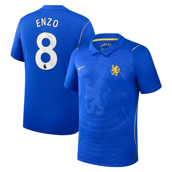 Chelsea Enzo 8 Fodboldtrøje Herre Hjemmebane 26/27 Chelsea Enzo 8 Fodboldtrøje Herre Hjemmebane 26/27