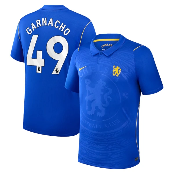Chelsea Garnacho 49 Fodboldtrøje Herre Hjemmebane 26/27 Chelsea Garnacho 49 Fodboldtrøje Herre Hjemmebane 26/27