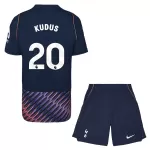 Tottenham Hotspur Kudus 20 Fodboldtrøje Børn Udebane 26/27