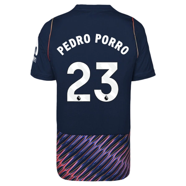 Tottenham Hotspur Pedro Porro 23 Fodboldtrøje Herre Udebane 26/27 Tottenham Hotspur Pedro Porro 23 Fodboldtrøje Herre Udebane 26/27