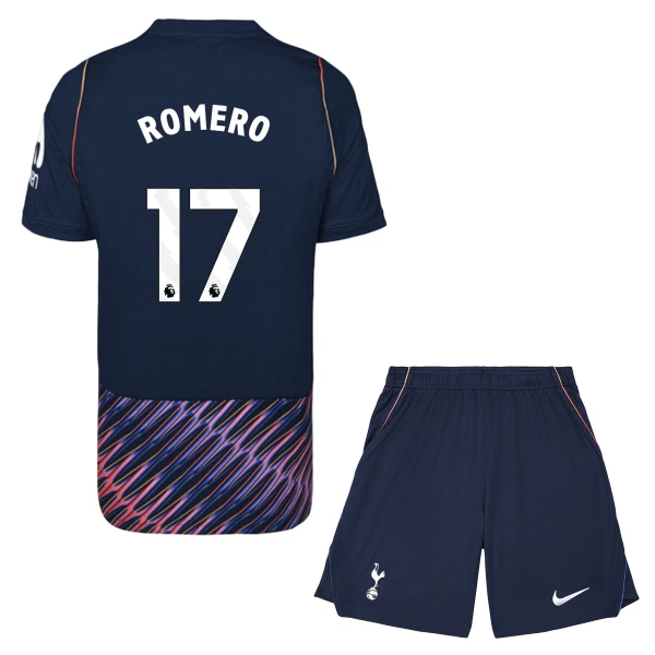 Tottenham Hotspur Romero 17 Fodboldtrøje Børn Udebane 26/27 Tottenham Hotspur Romero 17 Fodboldtrøje Børn Udebane 26/27
