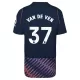Tottenham Hotspur Van De Ven 37 Fodboldtrøje Herre Udebane 26/27 Tottenham Hotspur Van De Ven 37 Fodboldtrøje Herre Udebane 26/27
