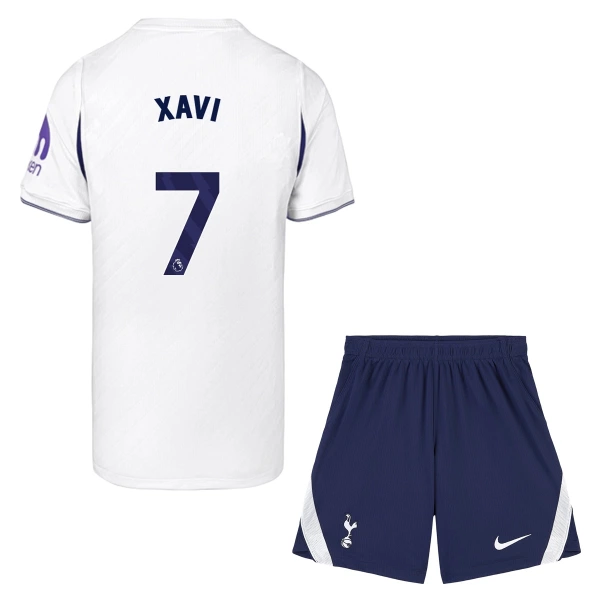 Tottenham Hotspur Xavi 7 Fodboldtrøje Børn Hjemmebane 26/27 Tottenham Hotspur Xavi 7 Fodboldtrøje Børn Hjemmebane 26/27