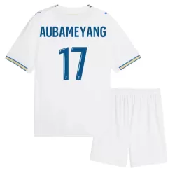Olympique Marseille Aubameyang 17 Fodboldtrøje Børn Hjemmebane 26/27 Olympique Marseille Aubameyang 17 Fodboldtrøje Børn Hjemmebane 26/27