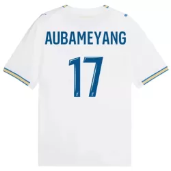 Olympique Marseille Aubameyang 17 Fodboldtrøje Herre Hjemmebane 26/27 Olympique Marseille Aubameyang 17 Fodboldtrøje Herre Hjemmebane 26/27