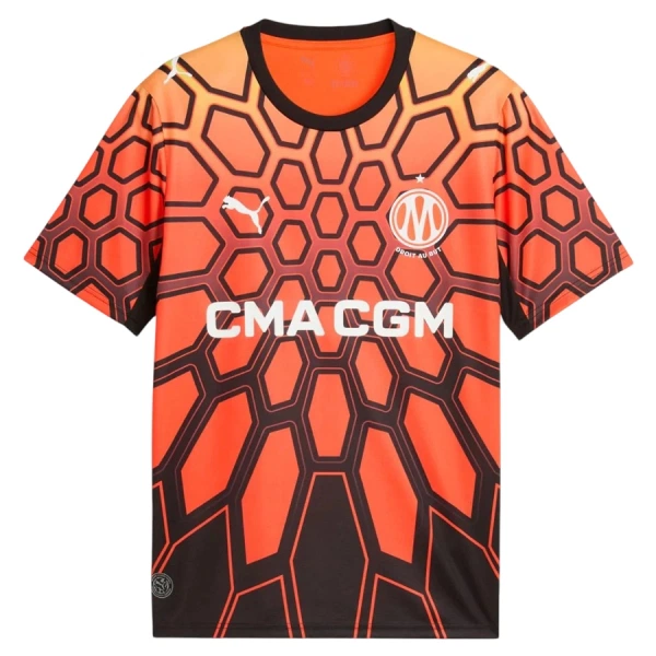Olympique Marseille Fodboldtrøje Herre Hjemmebane 26/27 Orange
