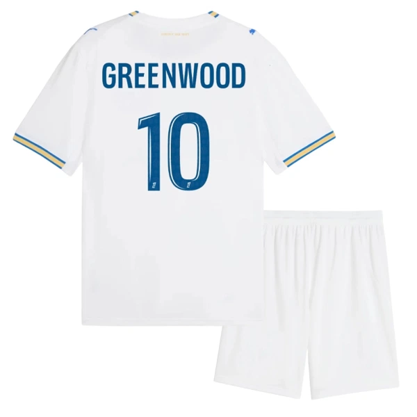 Olympique Marseille Greenwood 10 Fodboldtrøje Børn Hjemmebane 26/27 Olympique Marseille Greenwood 10 Fodboldtrøje Børn Hjemmebane 26/27