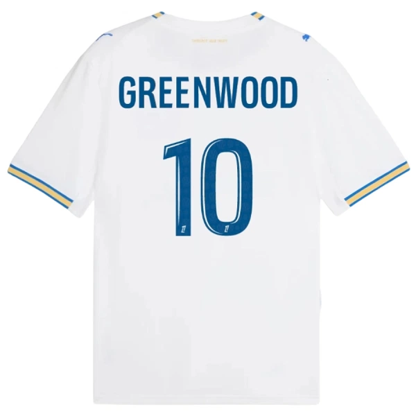 Olympique Marseille Greenwood 10 Fodboldtrøje Herre Hjemmebane 26/27