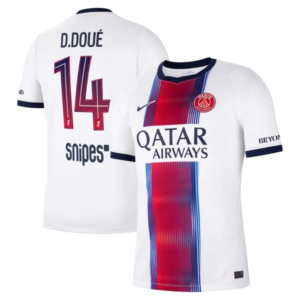 Paris Saint-Germain Desire Doue 14 Fodboldtrøje Herre Udebane 26/27 Paris Saint-Germain Desire Doue 14 Fodboldtrøje Herre Udebane 26/27