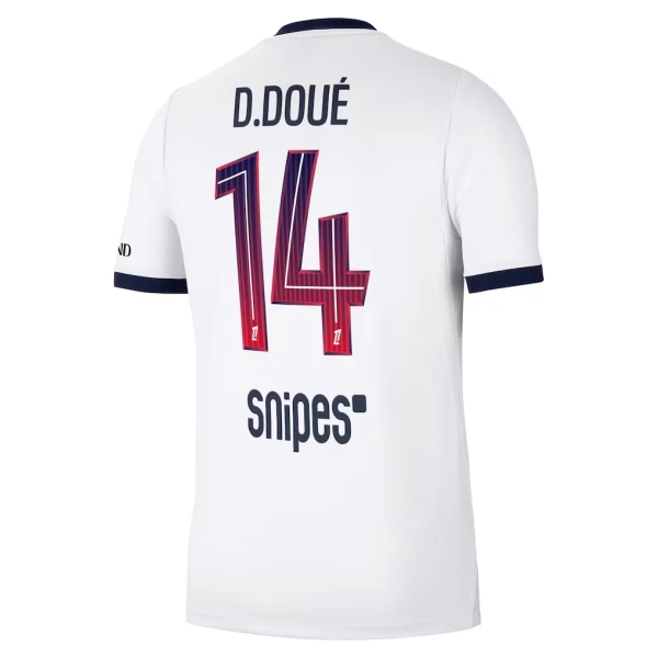 Paris Saint-Germain Desire Doue 14 Fodboldtrøje Herre Udebane 26/27