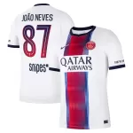 Paris Saint-Germain Joao Neves 87 Fodboldtrøje Herre Udebane 26/27