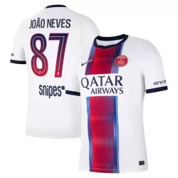 Paris Saint-Germain Joao Neves 87 Fodboldtrøje Herre Udebane 26/27