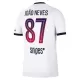 Paris Saint-Germain Joao Neves 87 Fodboldtrøje Herre Udebane 26/27