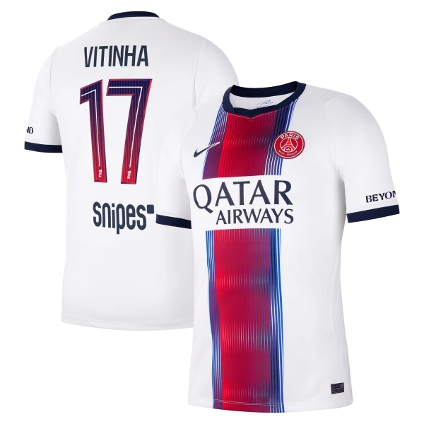 Paris Saint-Germain Vitinha 17 Fodboldtrøje Herre Udebane 26/27 Paris Saint-Germain Vitinha 17 Fodboldtrøje Herre Udebane 26/27