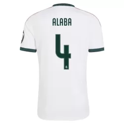 Real Madrid Alaba 4 Fodboldtrøje Herre Hjemmebane 26/27