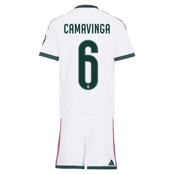 Real Madrid Camavinga 6 Fodboldtrøje Børn Hjemmebane 26/27 Real Madrid Camavinga 6 Fodboldtrøje Børn Hjemmebane 26/27