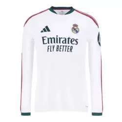 Real Madrid Fodboldtrøje Herre Hjemmebane 26/27 Langærmet Real Madrid Fodboldtrøje Herre Hjemmebane 26/27 Langærmet