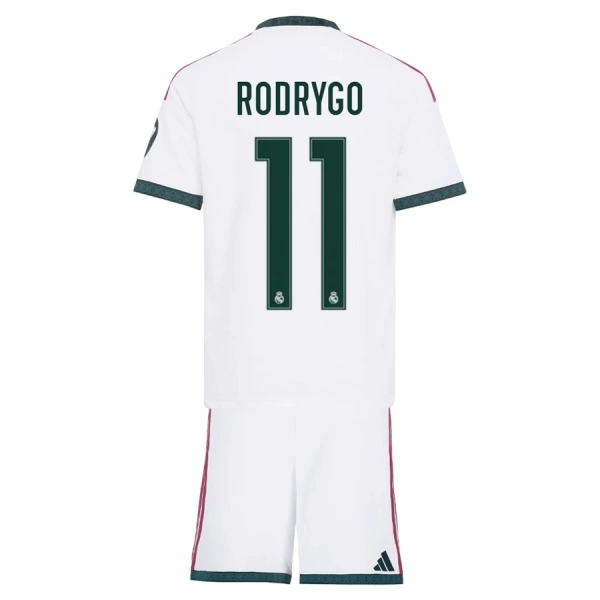 Real Madrid Rodrygo 11 Fodboldtrøje Børn Hjemmebane 26/27