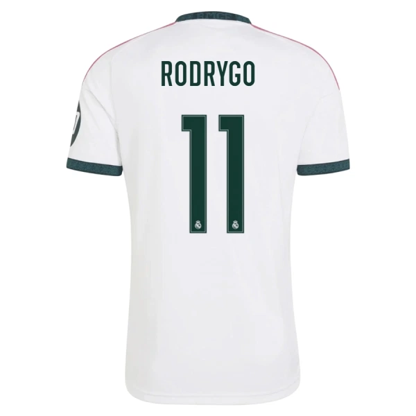 Real Madrid Rodrygo 11 Fodboldtrøje Herre Hjemmebane 26/27 Real Madrid Rodrygo 11 Fodboldtrøje Herre Hjemmebane 26/27