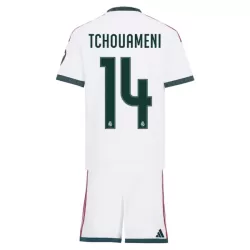 Real Madrid Tchouaméni 14 Fodboldtrøje Børn Hjemmebane 26/27