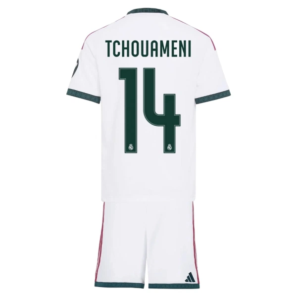 Real Madrid Tchouaméni 14 Fodboldtrøje Børn Hjemmebane 26/27