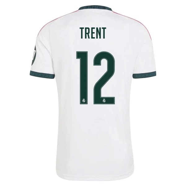 Real Madrid Trent Alexander-Arnold 12 Fodboldtrøje Herre Hjemmebane 26/27 Real Madrid Trent Alexander-Arnold 12 Fodboldtrøje Herre Hjemmebane 26/27