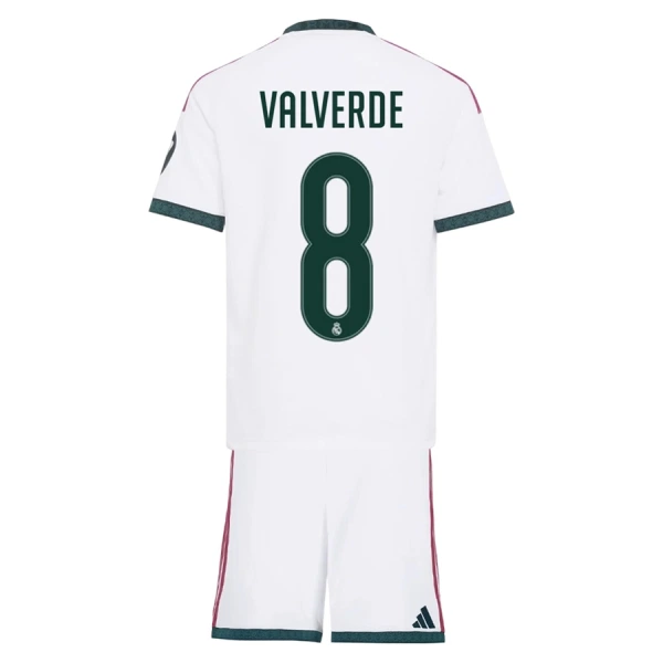 Real Madrid Valverde 8 Fodboldtrøje Børn Hjemmebane 26/27 Real Madrid Valverde 8 Fodboldtrøje Børn Hjemmebane 26/27