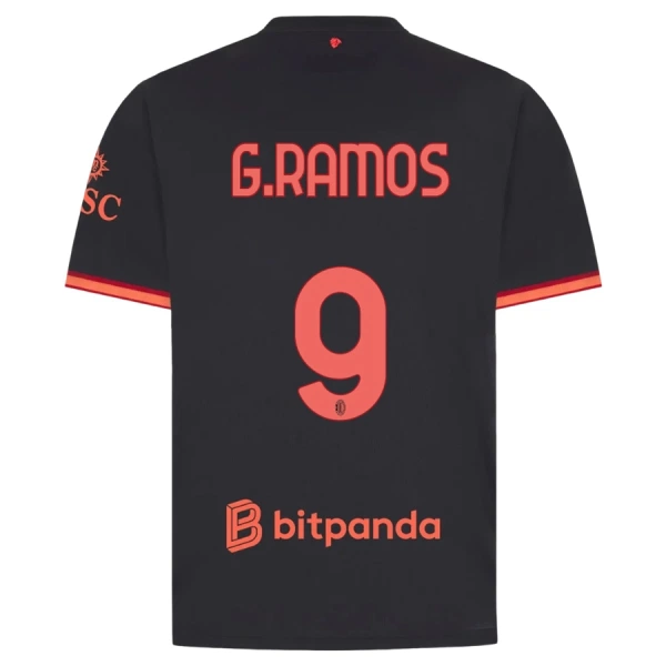 AC Milan G. Ramos 9 Fodboldtrøje Herre Tredje 26/27 AC Milan G. Ramos 9 Fodboldtrøje Herre Tredje 26/27