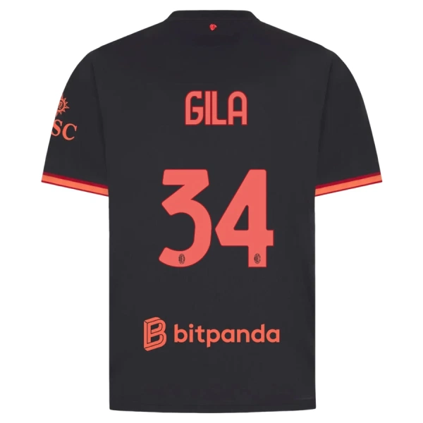AC Milan Gila 34 Fodboldtrøje Herre Tredje 26/27